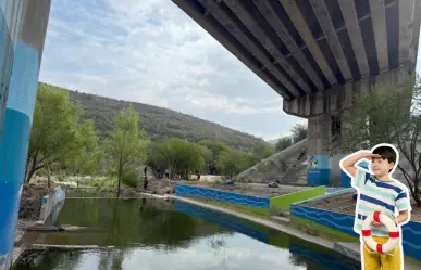 Este río forma un balneario natural de aguas cristalinas que nunca se ha secado, ideal para un paseo