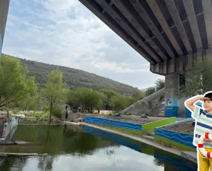 Este río forma un balneario natural de aguas cristalinas que nunca se ha secado, ideal para un paseo