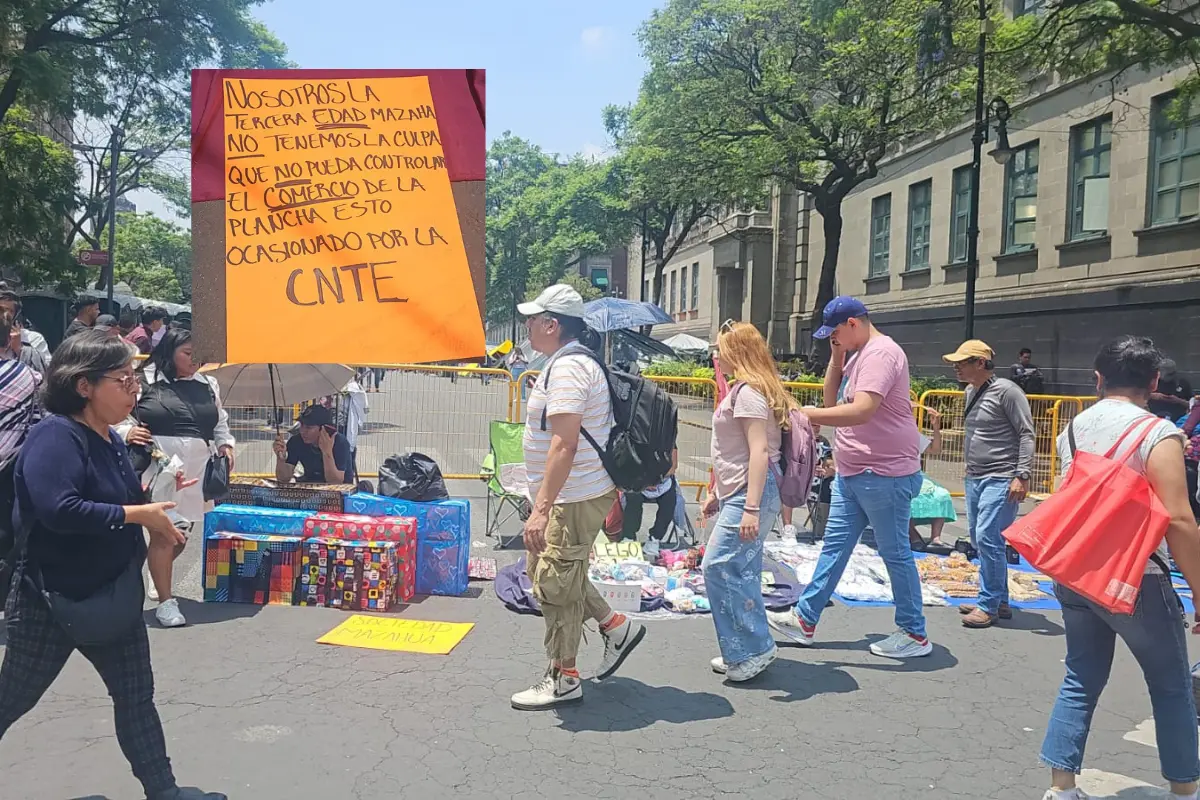 Bloqueos de la CNTE en CDMX, Foto: Luis Alfaro