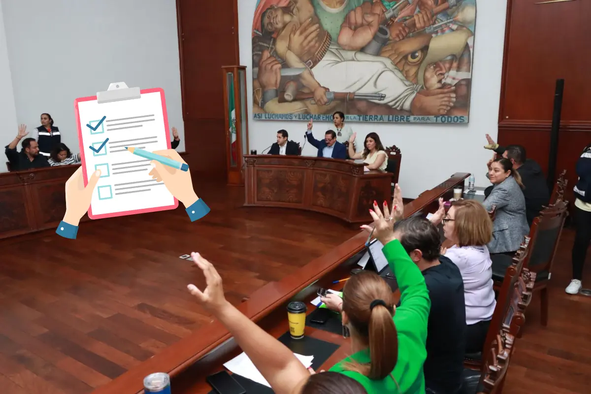 Este sería el listado preliminar de la conformación del cabildo capitalino. Foto: Especial.