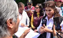 Clara Brugada recorre zonas afectadas por inundaciones en CDMX: “No están solos”, afirmó