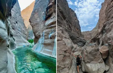 Cañón del Mezquite en Loreto donde encontrar pozas de agua cristalina en el desierto