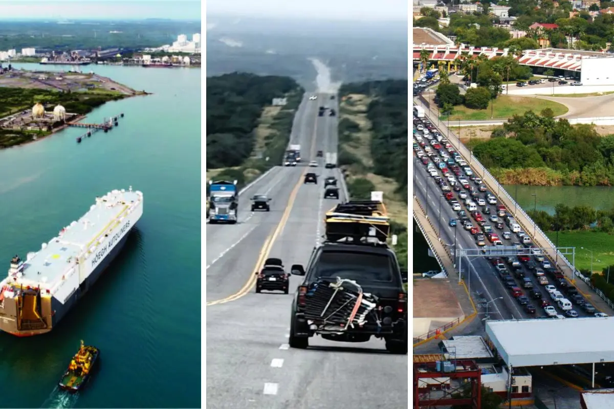 El objetivo es fortalecer la conectividad entre los puentes internacionales y los puertos de Tamaulipas con la región huasteca de México. Foto: Carlos García