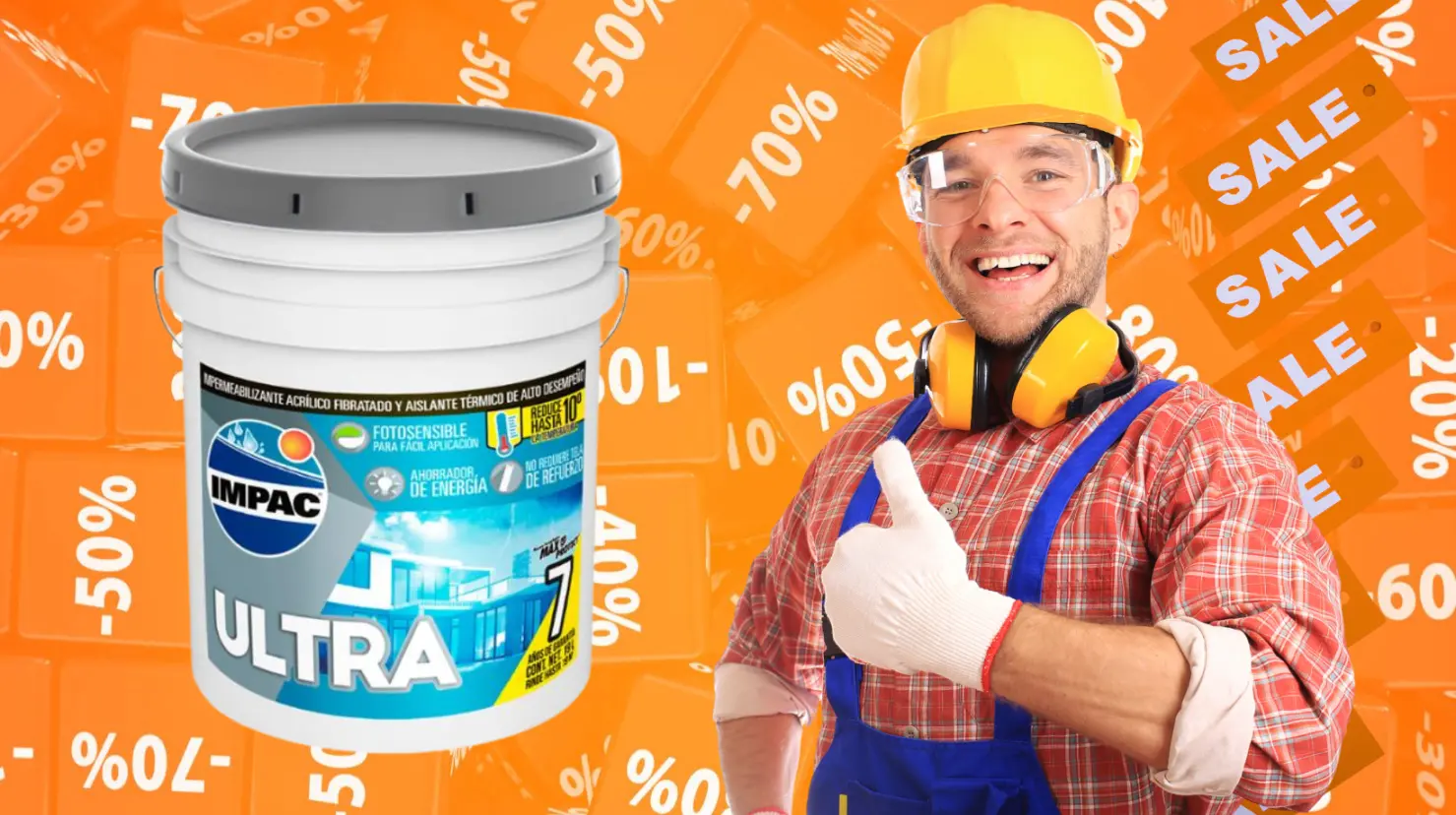 Cyber Week en The Home Depot: 3x2 en impermeabilizante Impac. Foto: Canva | The Home Depot.