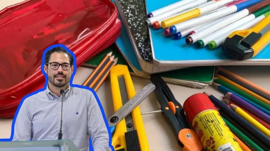 David de la Peña invita a programa de útiles escolares gratis