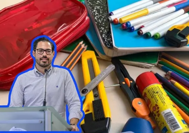 David de la Peña invita a programa de útiles escolares gratis