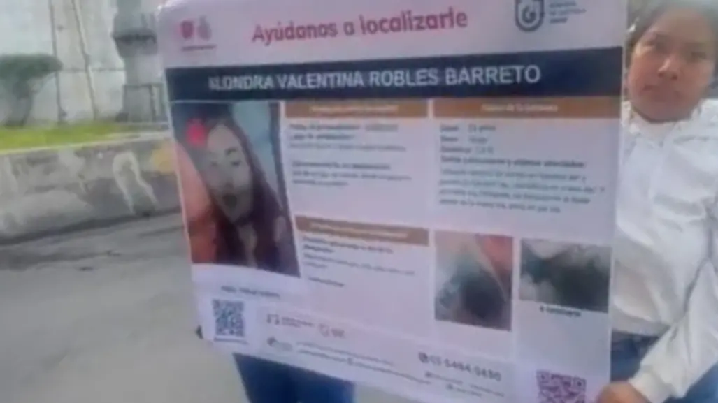 Protestan por desaparición de Alondra Valentina en CDMX, bloquean Metro Universidad