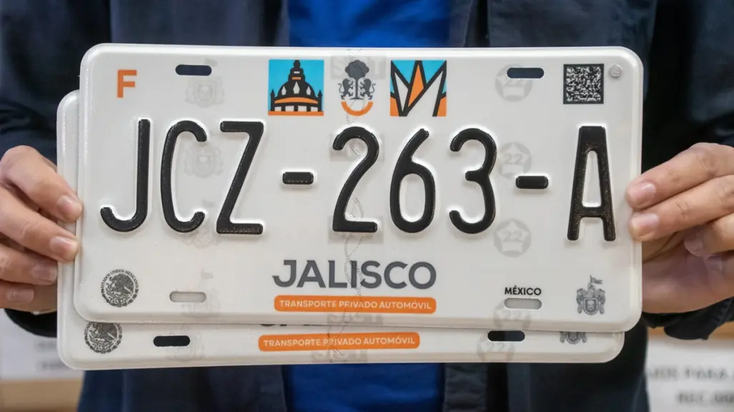 Placas vehiculares en Jalisco: ¿cómo realizar el cambio de láminas?