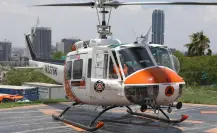 Protección Civil de Nuevo León realiza traslado aéreo de pulmones desde Tabasco