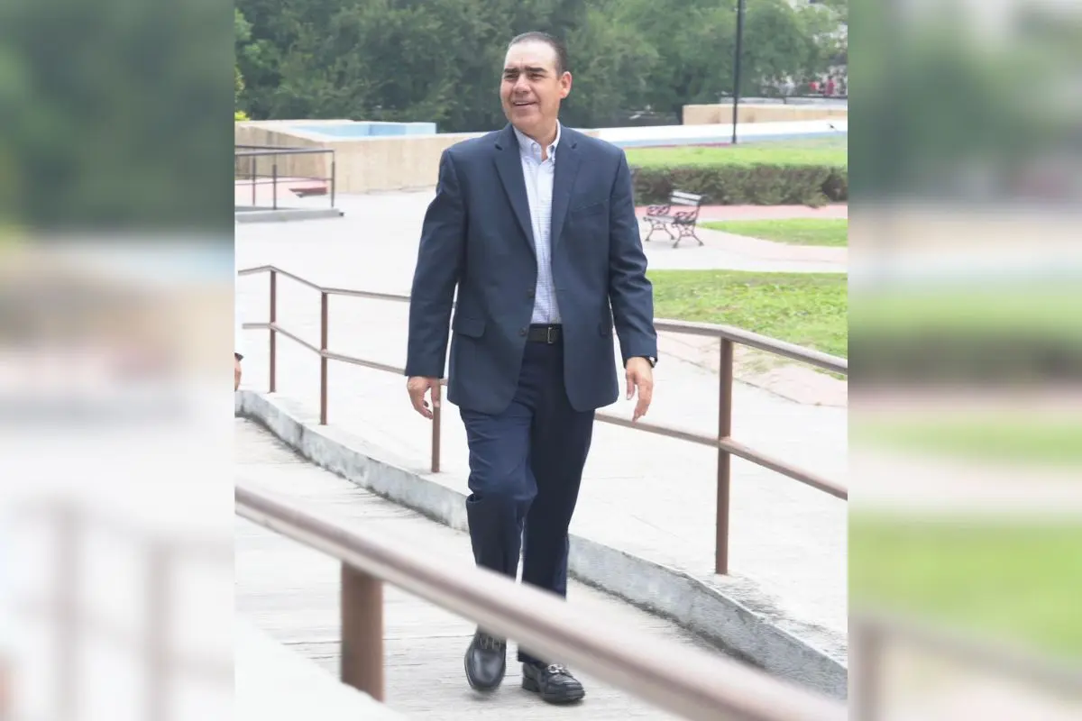 Heriberto Treviño Cantú, coordinador del PRI en el Congreso Local