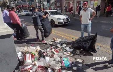 Multas en Edomex: tirar basura en las calles de Toluca puede costarte hasta 5 mil pesos