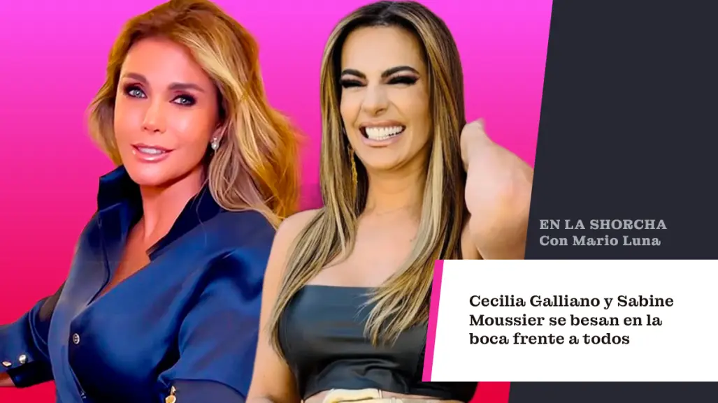 Cecilia Galliano y Sabine Moussier se besan en la boca frente a todos