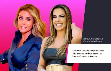 Cecilia Galliano y Sabine Moussier se besan en la boca frente a todos