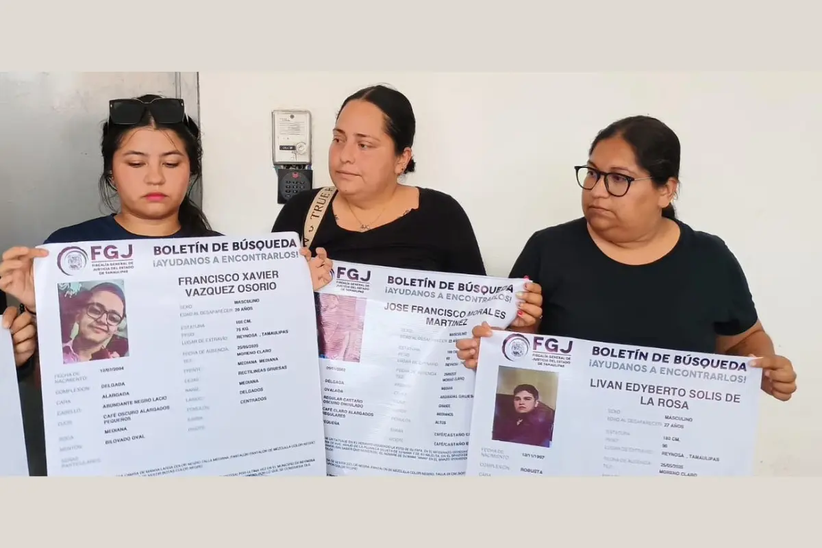 Familiares piden se investigue a fondo la desaparición de los integrantes del grupo Fugitivo | Foto: Victoria Jiménez