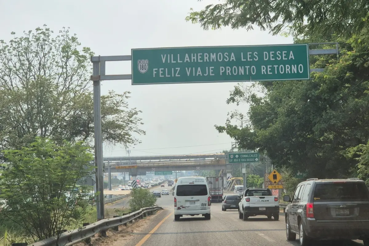 Vialidad de Villahermosa, Tabasco Foto: Armando de la Rosa