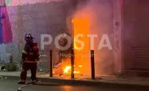 Incendio en casa abandonada desata caos en el centro de Monterrey