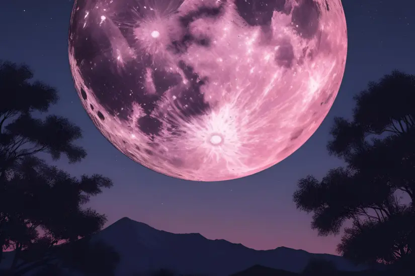 La llegada de la Luna de fresa invita a conectar con la naturaleza y a practicar rituales que fomenten la abundancia. Foto: Canva