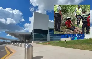 Maestro atropellado en protesta cerca del aeropuerto de Mérida