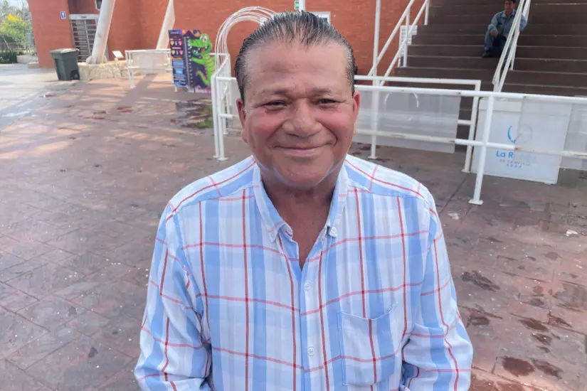Gregorio Pego Cruz. secretario de Trabajo y Conflictos de la Nueva CROC. Foto: Axel Hassel