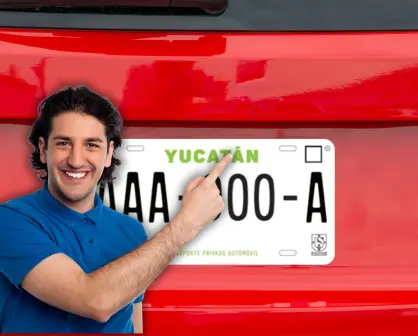 Placas vehiculares en Yucatán: ¿cuál es el significado de los números y letras que aparecen en la lámina?