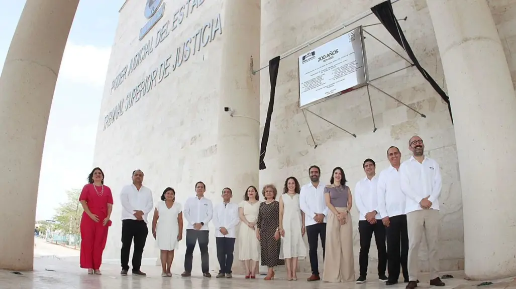 Conmemoran 200 años del Poder Judicial de Yucatán