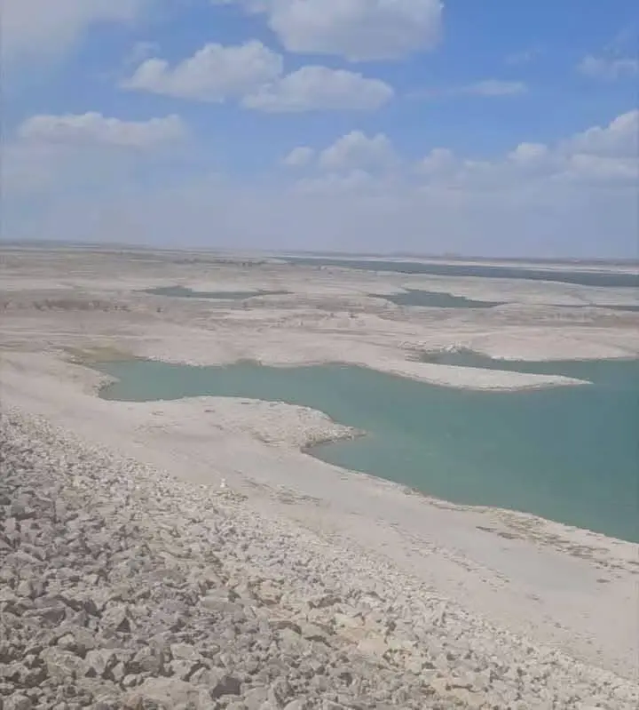 Presa La Amistad en Acuña en condiciones severas / Foto: Enamorados de Coahuila FB
