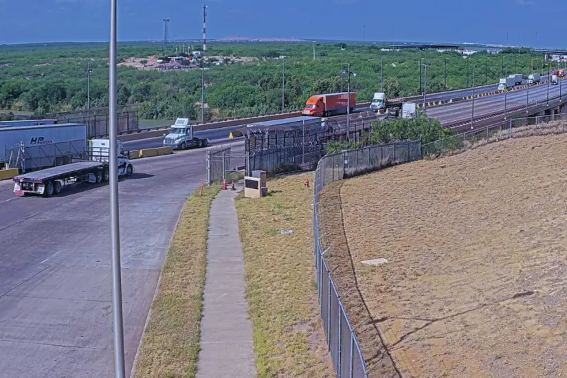 Tráfico moderado en el puente Comercio Mundial | Foto: cámaras