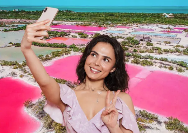 La laguna de Yucatán para los amantes del color rosa que está a 1 hora de Mérida