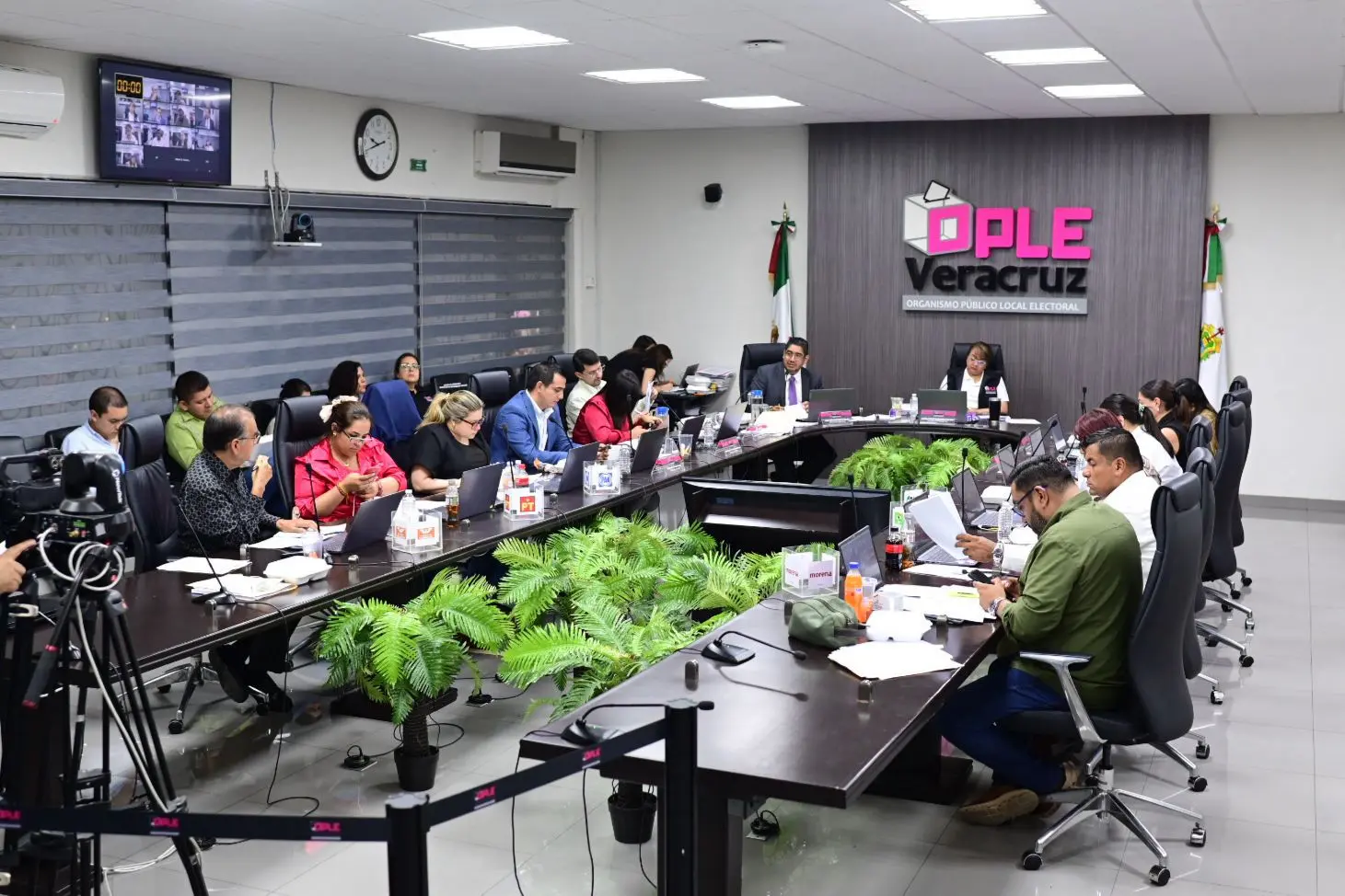 Trasladan a Xalapa cómputos electorales de algunos municipios de Veracruz. Foto: OPLE Veracruz