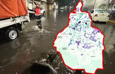 Lluvias en CDMX: estas son las zonas con mayor riesgo de volver a inundarse
