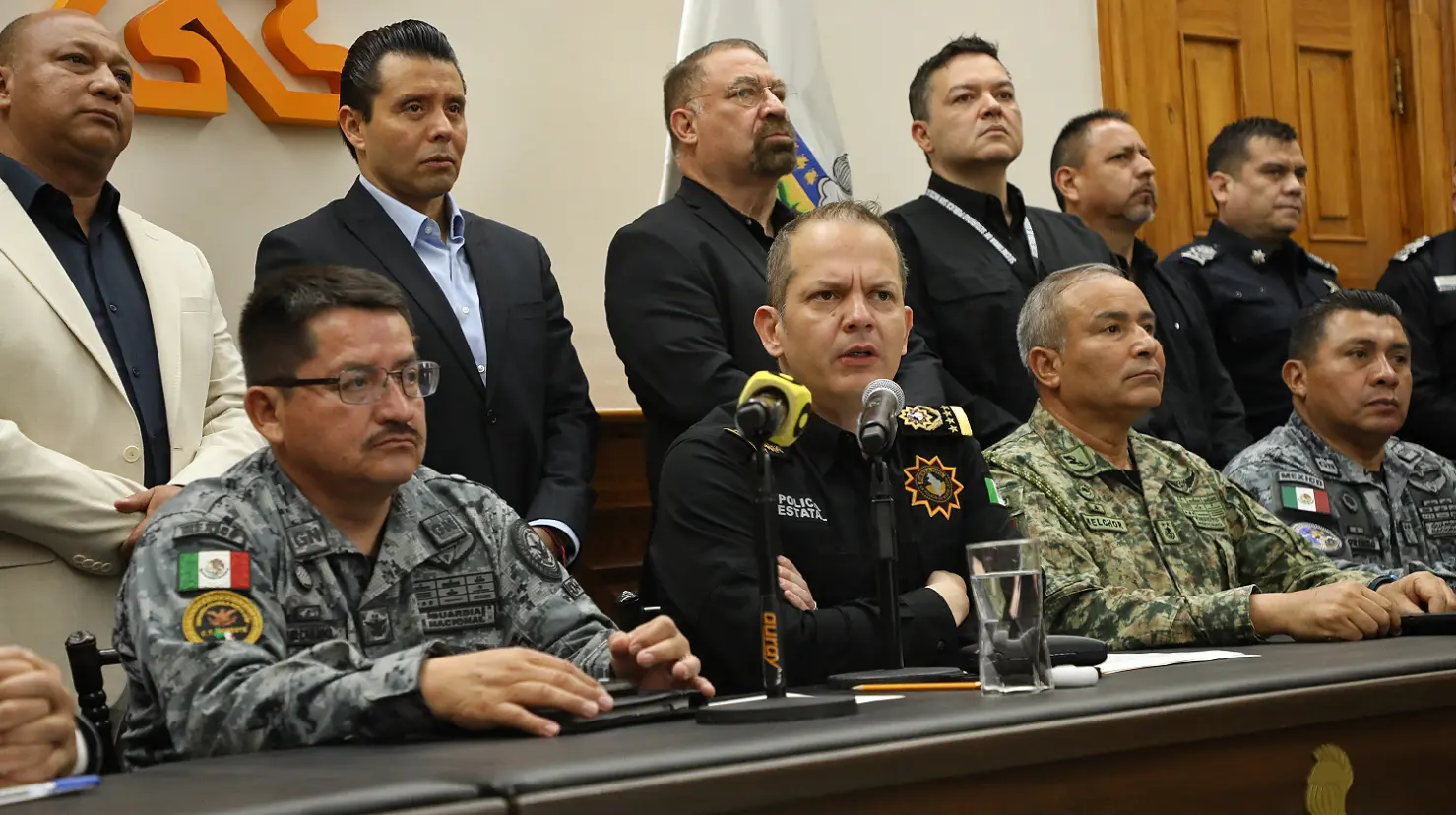 Gerardo Escamilla Vargas, destacó la importancia del trabajo realizado en la Mesa para la Construcción de la Paz. Foto: Gobierno de Nuevo León.