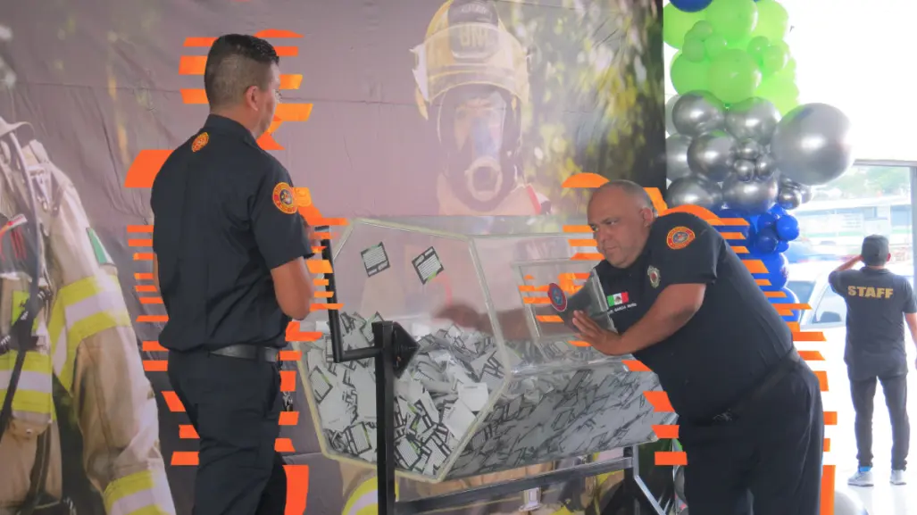 Bomberos de Nuevo León realiza sorteo número 45 con de más de 5 mdp en premios