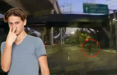 VIDEO | Hombre ataca autos desde un puente en Periférico en esta esta zona de CDMX