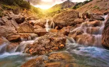 El río de Durango que deja varias cascadas a su paso, entre ellas la de Mexiquillo