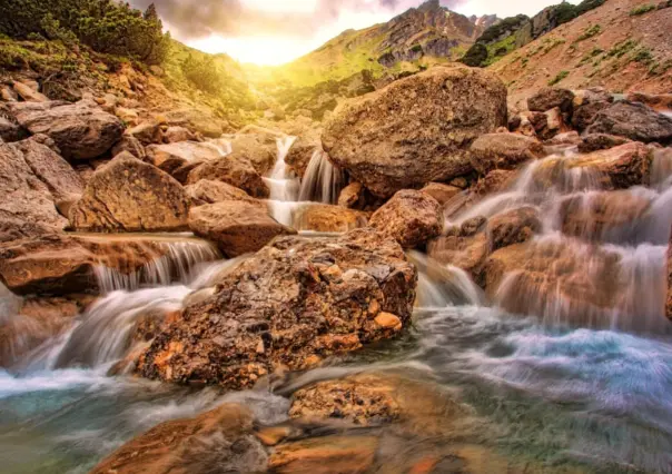 El río de Durango que deja varias cascadas a su paso, entre ellas la de Mexiquillo