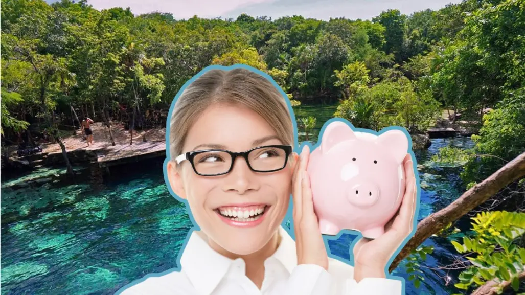 Nadie visita este cenote porque es desconocido y el más barato de Playa del Carmen