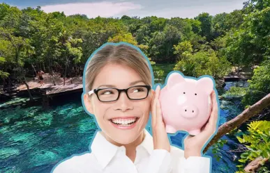 Nadie visita este cenote porque es desconocido y el más barato de Playa del Carmen