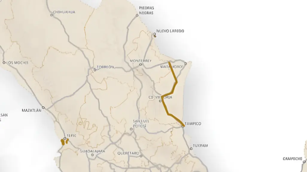 Esta es la millonaria inversión aprobada para el corredor Golfo Norte en Tamaulipas