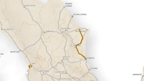 Esta es la millonaria inversión aprobada para el corredor Golfo Norte en Tamaulipas