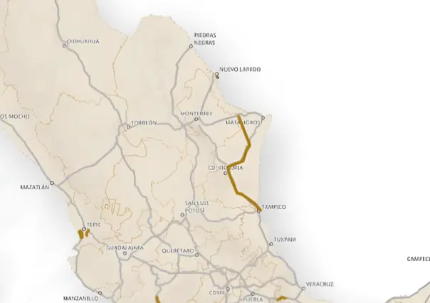 Esta es la millonaria inversión aprobada para el corredor Golfo Norte en Tamaulipas