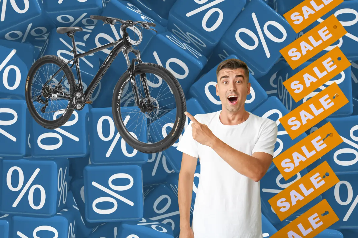 La bicicleta de montaña que tiene en promoción Amazon tiene un ahorro de 5 mil 937 pesos. Foto: Canva | Amazon