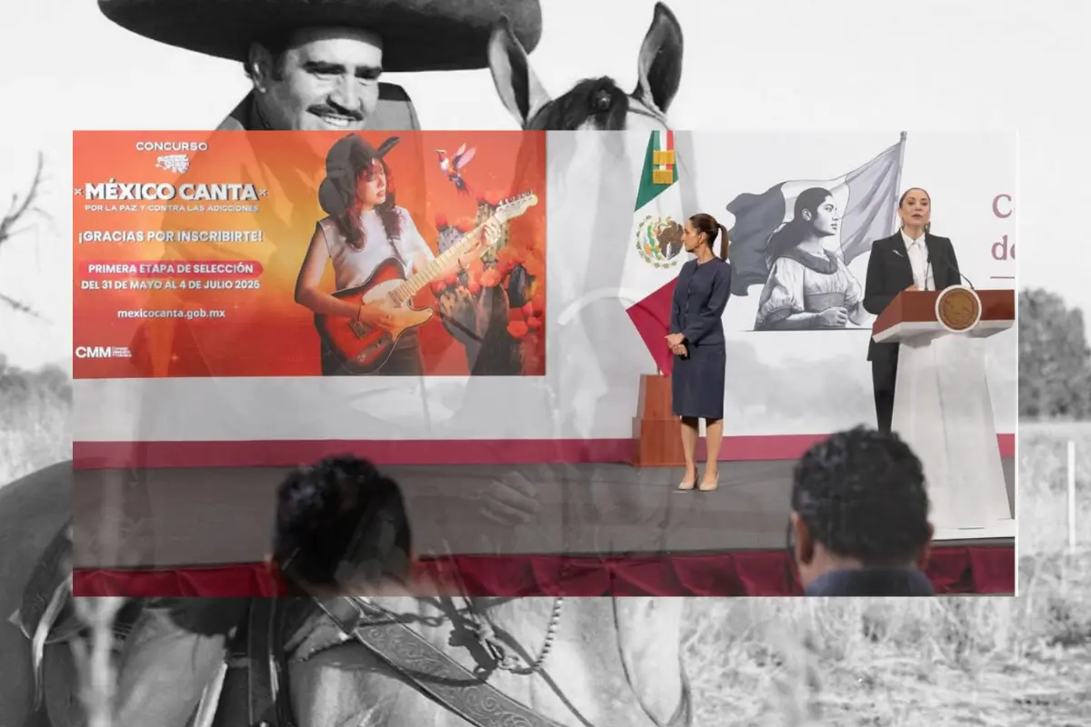Claudia Curiel de Icaza confirma grabación en el estudio de Vicente Fernández (Foto: IG @culturamx, @oficialmexicocanta, _vicentefdez / Canva)