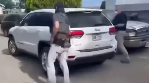 ICE usa camioneta con placas de Tamaulipas en redada antimigrante en Washington
