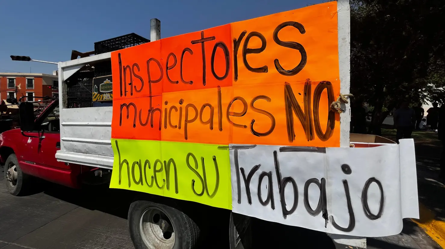 Foto: Alejandro Ávila | Autoridades niegan crisis con comerciantes de Durango tras 3 bloqueos en 2 meses. 