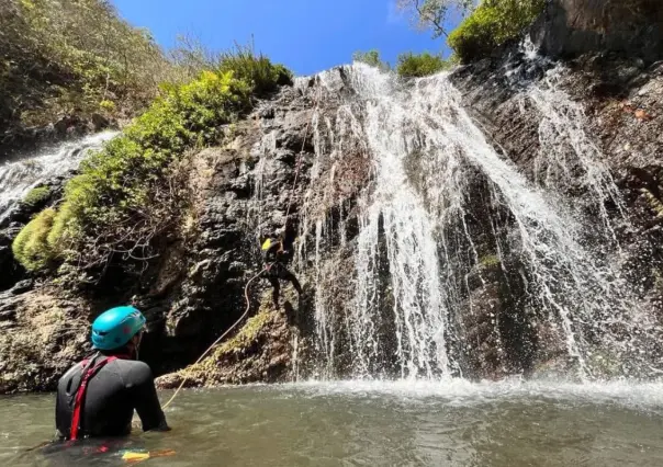 Escapa del calor y vive la aventura, Nayarit tiene un cañón con cascada imperdible
