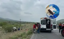 Buscan donadores de sangre para heridos en choque en Salinas Victoria