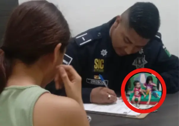 Hermanitas en supuesto estado de abandono son auxiliadas por policías de Escobedo