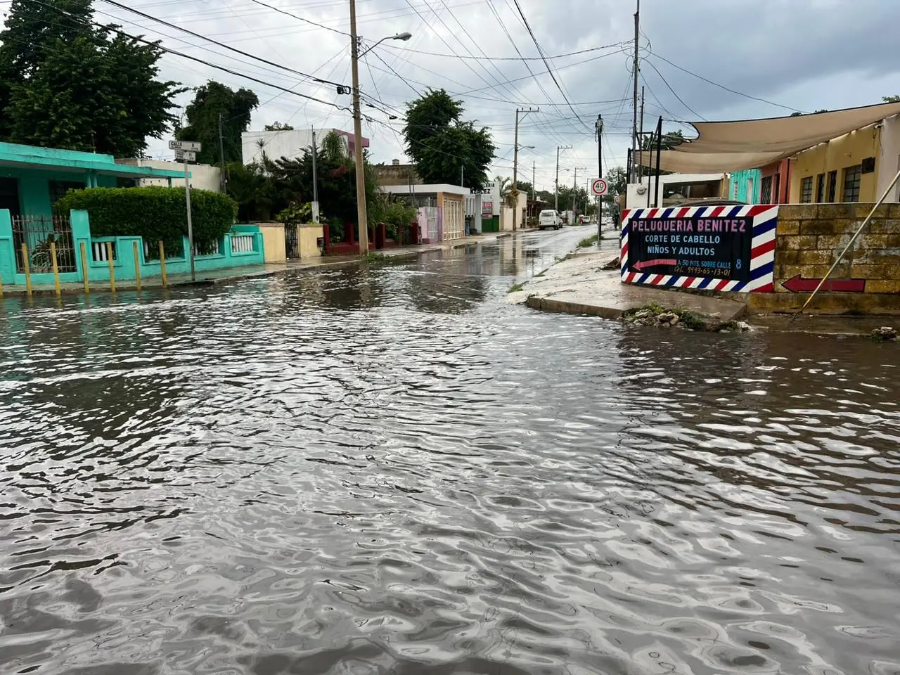 Para la próxima semana se prevén lluvias importantes en la región por una vaguada que afectará a la Península de Yucatán.-Fuente Irving Gil