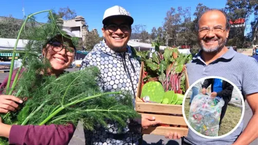Cambia residuos por comida en el Mercado del Trueque este fin de semana en CDMX