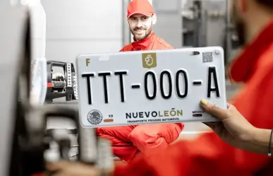 Esto cuesta la reposición de tus placas vehiculares en Nuevo León